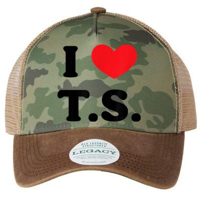 I Heart TS Legacy Tie Dye Trucker Hat