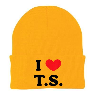 I Heart TS Knit Cap Winter Beanie