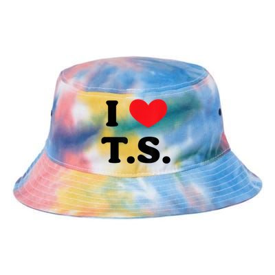 I Heart TS Tie Dye Newport Bucket Hat