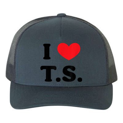 I Heart TS Yupoong Adult 5-Panel Trucker Hat