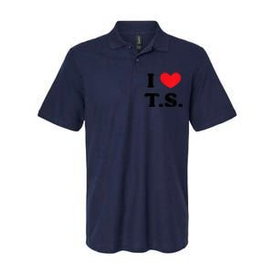 I Heart TS Softstyle Adult Sport Polo