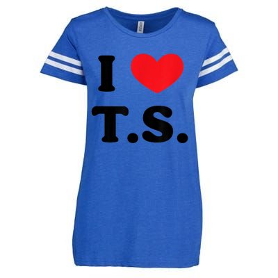 I Heart TS Enza Ladies Jersey Football T-Shirt