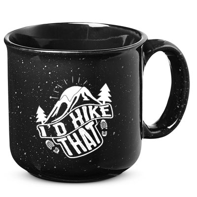 ID Hike That Funny Hiker 15oz Campfire Ceramic Mug