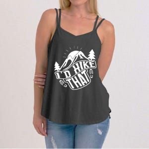 ID Hike That Funny Hiker Women's Strappy Tank