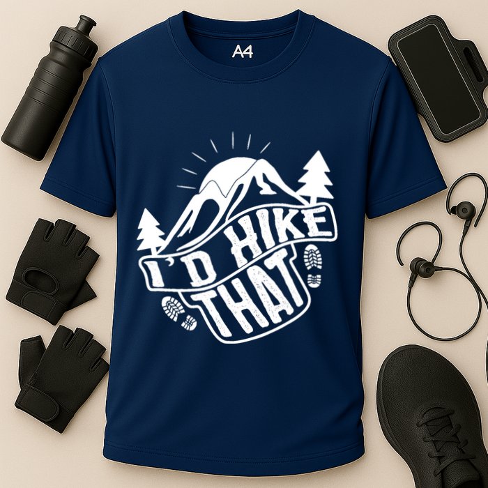 ID Hike That Funny Hiker Cooling Performance Crew T-Shirt