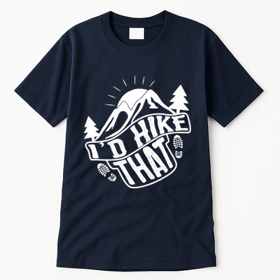 ID Hike That Funny Hiker Tall T-Shirt
