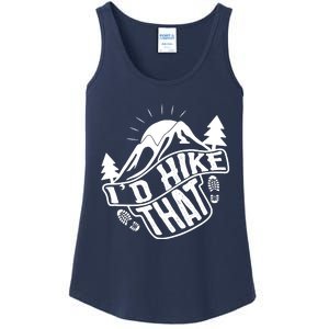 ID Hike That Funny Hiker Ladies Essential Tank