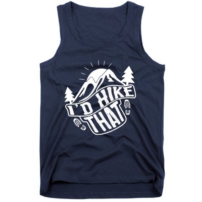 ID Hike That Funny Hiker Tank Top