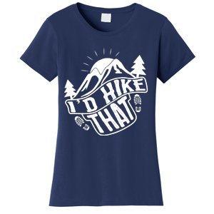 ID Hike That Funny Hiker Women's T-Shirt