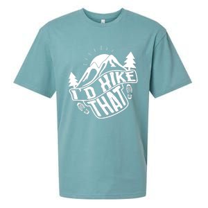 ID Hike That Funny Hiker Sueded Cloud Jersey T-Shirt