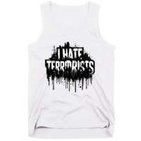 I Hate Terrorists Tank Top