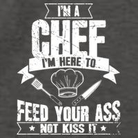 Im Here To Feed Your Ass Not It Funny Chef Gift Vector Backpack