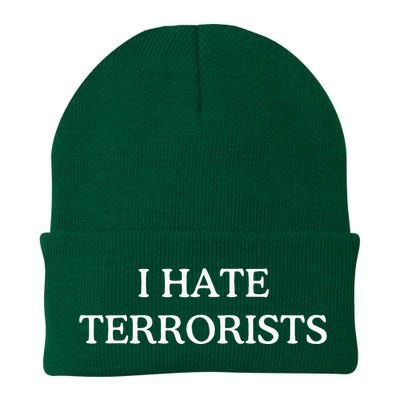 I Hate Terrorists Knit Cap Winter Beanie