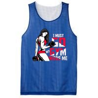 I Have To Go My Gym Needs Me Fun Gift Mesh Reversible Basketball Jersey Tank