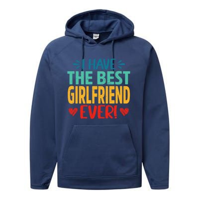 I Have The Best Friend Ever Funny Mom Mama Mother's Day Cute Gift Performance Fleece Hoodie