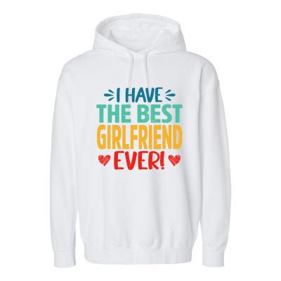 I Have The Best Friend Ever Funny Mom Mama Mother's Day Cute Gift Garment-Dyed Fleece Hoodie