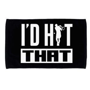 I´d Hit That Racquetball Racket Player Tennis Squash Microfiber Hand Towel