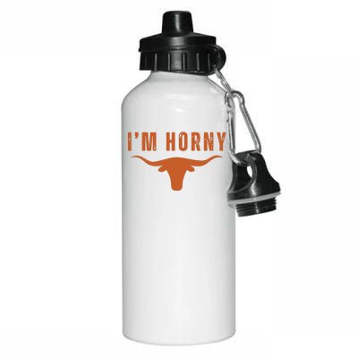 I’M Horny Texas Aluminum Water Bottle 