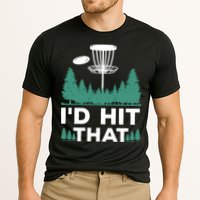 I'd Hit That, Disc Golfing Disc Golf Lover Cooling Performance Crew T-Shirt