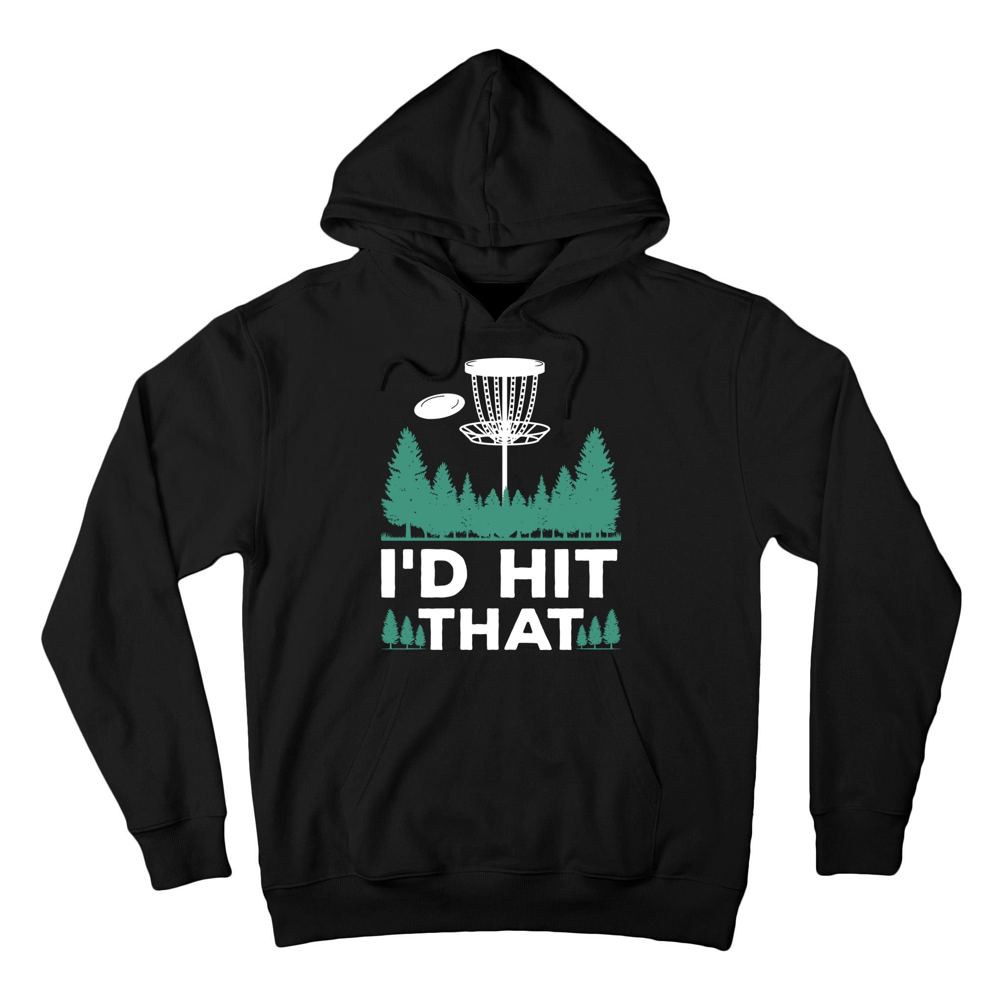 I'd Hit That, Disc Golfing Disc Golf Lover Tall Hoodie