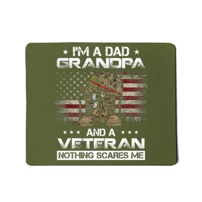 I have two titles Veteran and Grandpa Funny Proud US Army Mousepad