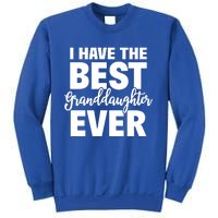 I Have The Best Granddaughter Ever Funny Grandparents Gift Great Gift Sweatshirt