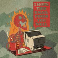 I Hope This Email Finds You Well Skeleton Funny Legacy Tie Dye Trucker Hat