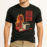 I Hope This Email Finds You Well Skeleton Funny Performance Shirt
