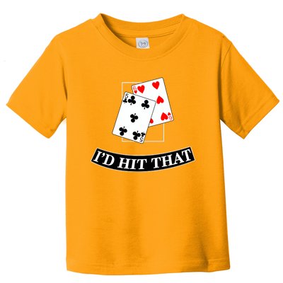 ID Hit That Black Jack Toddler T-Shirt