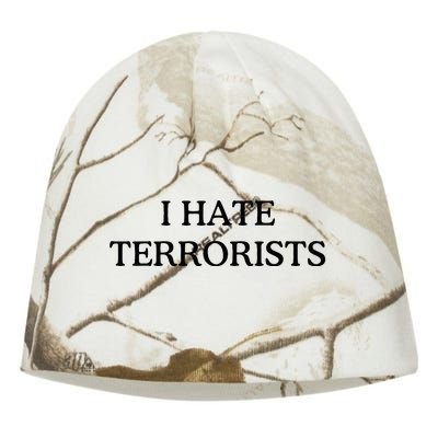 I Hate Terrorists Kati - Camo Knit Beanie