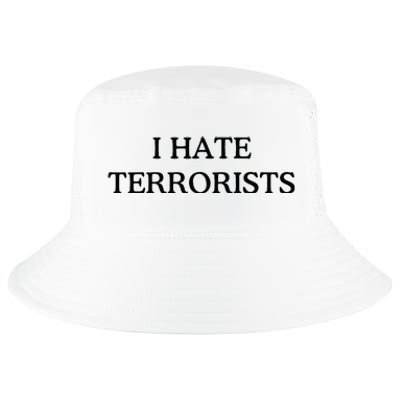 I Hate Terrorists Cool Comfort Performance Bucket Hat