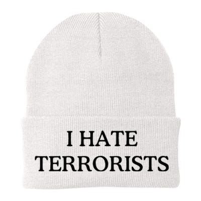 I Hate Terrorists Knit Cap Winter Beanie