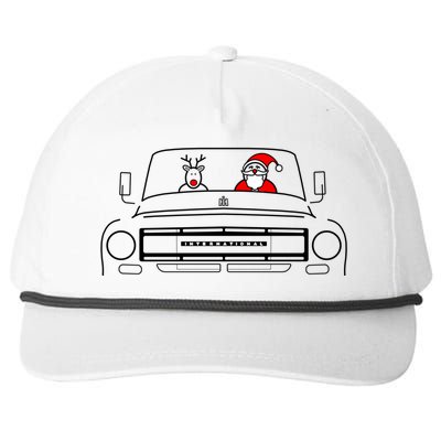 International Harvester Travelette Truck Christmas Edition Gift Snapback Five-Panel Rope Hat