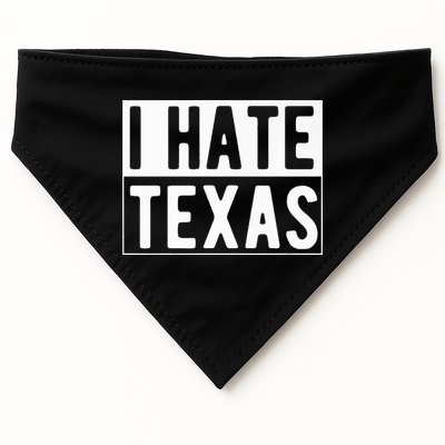 I Hate Texas Trending USA-Made Doggie Bandana