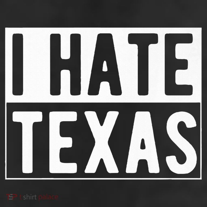 I Hate Texas Trending Adult Drive Performance Visor