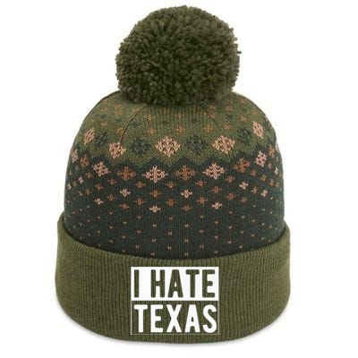 I Hate Texas Trending The Baniff Cuffed Pom Beanie