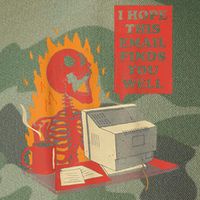 I Hope This Email Finds You Well Funny Skeleton Legacy Tie Dye Trucker Hat