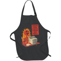 I Hope This Email Finds You Well Funny Skeleton Apron
