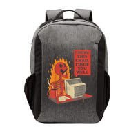 I Hope This Email Finds You Well Funny Skeleton Vector Backpack