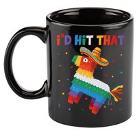 I'D HIT THAT FUNNY CINCO DE MAYO T 11oz C Handle Ceramic Mug