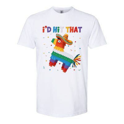 I'D HIT THAT FUNNY CINCO DE MAYO T Softstyle® CVC T-Shirt