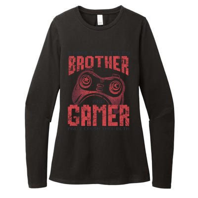 I Have Two Titles Brother And Gamer Funny Gift Womens CVC Long Sleeve Shirt