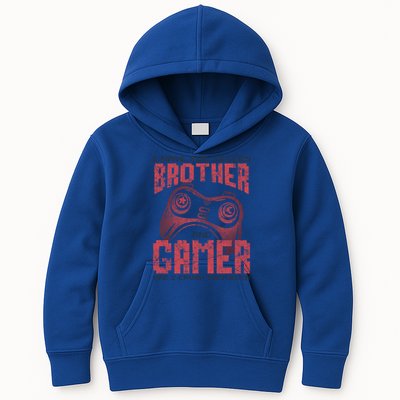 I Have Two Titles Brother And Gamer Funny Gift Kids Hoodie
