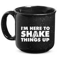 IM Here To Shake Things Up Bartender Tapster Bartending 15oz Campfire Ceramic Mug