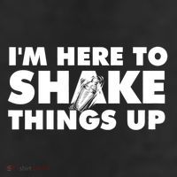 IM Here To Shake Things Up Bartender Tapster Bartending 25L Jumbo Tote