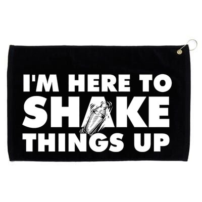 IM Here To Shake Things Up Bartender Tapster Bartending Grommeted Golf Towel