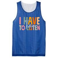 I Have Time To Listen Tal Health Awareness Month Boho Gift Mesh Reversible Basketball Jersey Tank