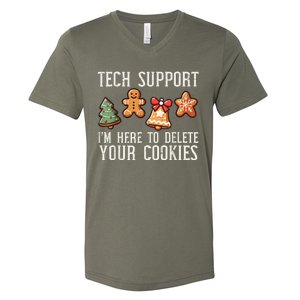 IM Here To Delete Your Cookies V-Neck T-Shirt