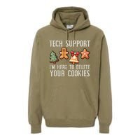 IM Here To Delete Your Cookies Premium Hoodie