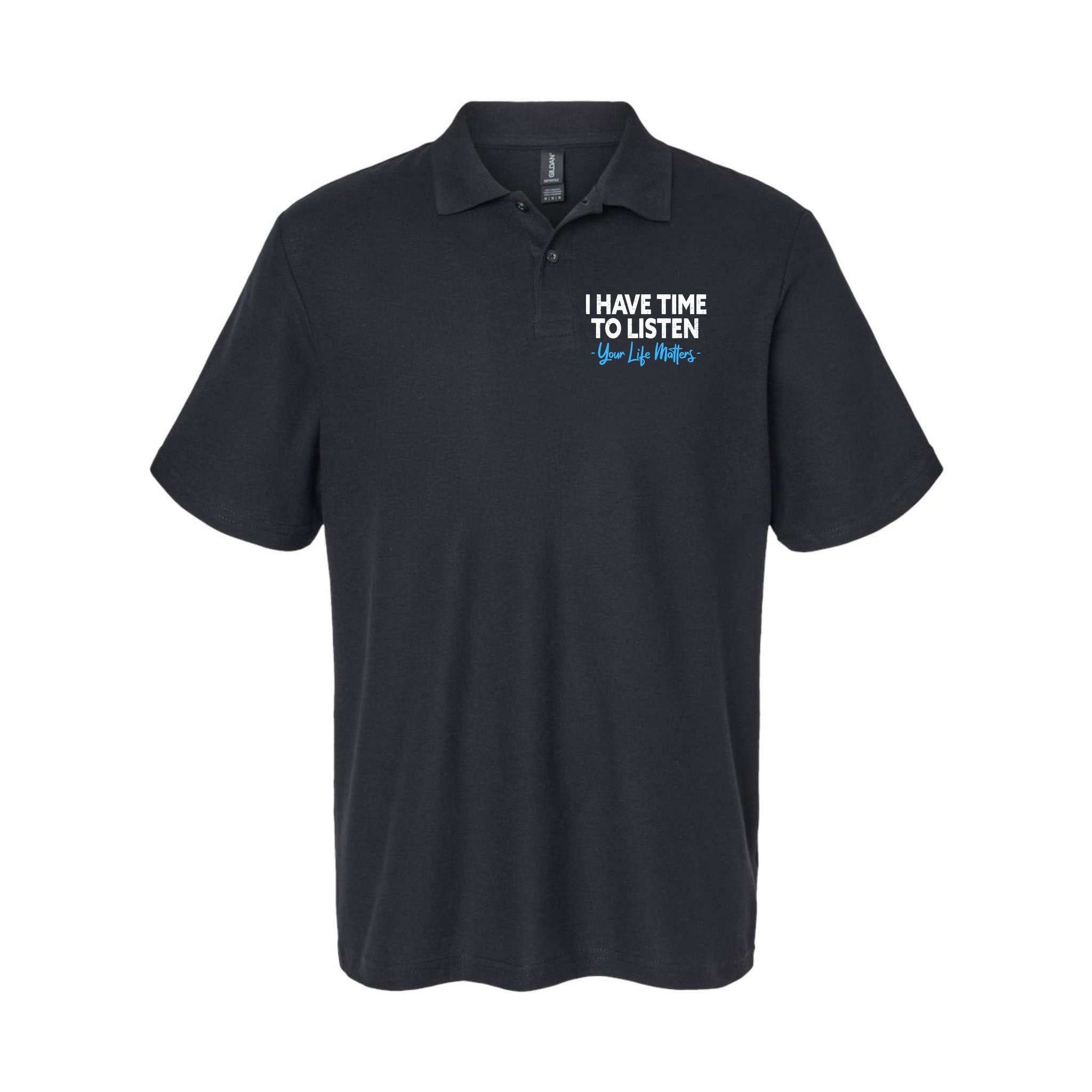 I Have Time To Listen Mental Health Suicide Prevention Polo